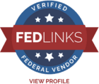 A verified federal vendor seal for fedlinks.
