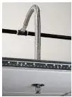 Water flowing from a laboratory faucet.