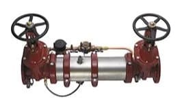 A fire sprinkler system control valve.